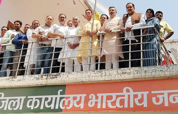 हरिद्वार में भाजपा स्थापना दिवस पर उमड़ा कार्यकर्ताओं का जनसैलाब