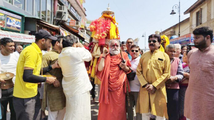 धार्मिक आस्था से ओतप्रोत निकली जगदीशीला डोली रथ यात्रा