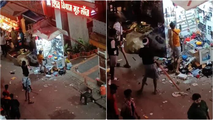 हरकी पैड़ी पर कांवड़ियों के उत्पात की चौंकाने वाली तस्वीरें।