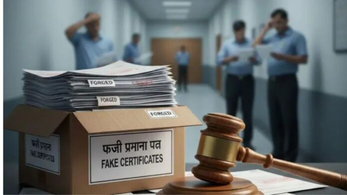 फर्जी दिव्यांगता घोटाले ने शिक्षा व्यवस्था की सच्चाई उघाड़ी।