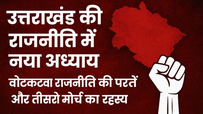 उत्तराखंड की सियासत में फिर उभरा नया वोटकटवा चेहरा