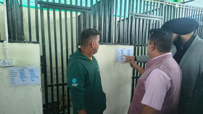 दीपक बाली ने निरीक्षण कर दिए सुधार और विस्तार के निर्देश