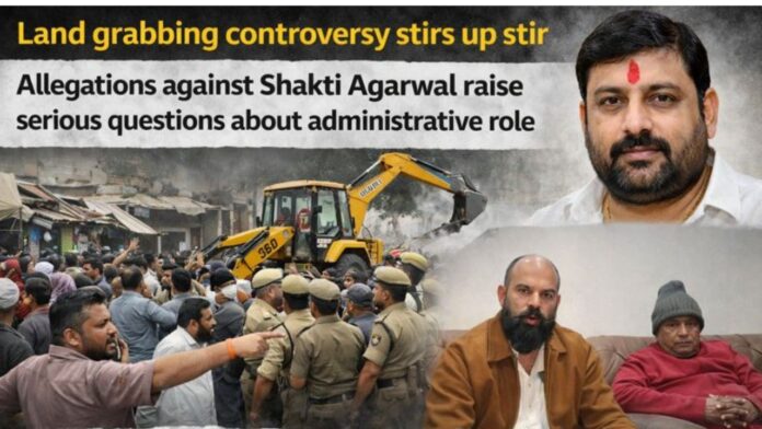 रात की कार्रवाई, जमीन का विवाद, काशीपुर में कानून पर उठते सवाल