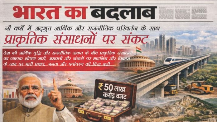 भारत बदल रहा है विकास और लूट के जटिल संगम में