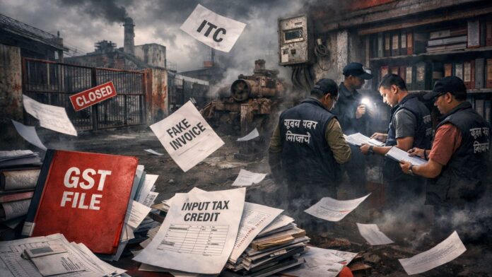 कागजों का खेल उजागर सरकारी खजाने पर फर्जी ITC की बड़ी चोट