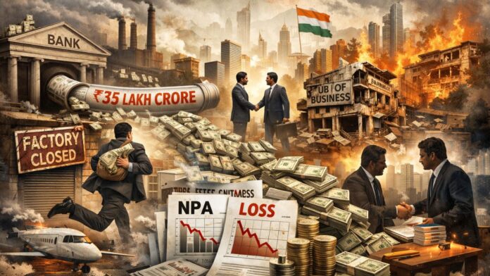 35 लाख करोड़ का खेल उजागर करता भारत की आर्थिक चुनौती
