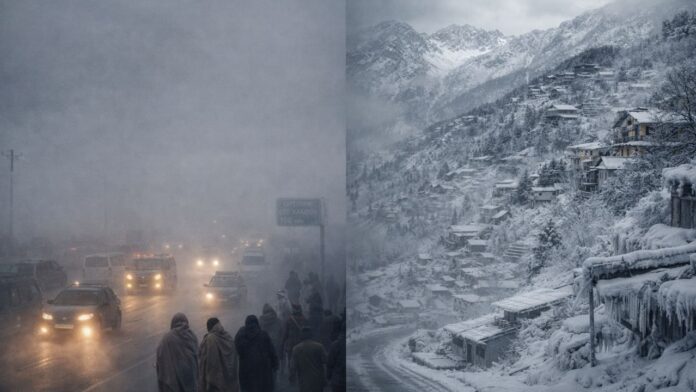 कोहरे और बर्फ की गिरफ्त में उत्तराखंड, सर्दी ने बढ़ाई मुश्किलें