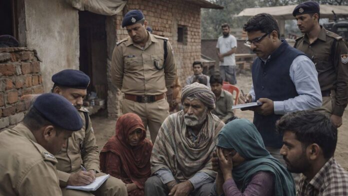 किसान मौत की जांच, SIT गांव पहुंची, परिवार से पूछताछ(प्रतीकात्मक चित्र)