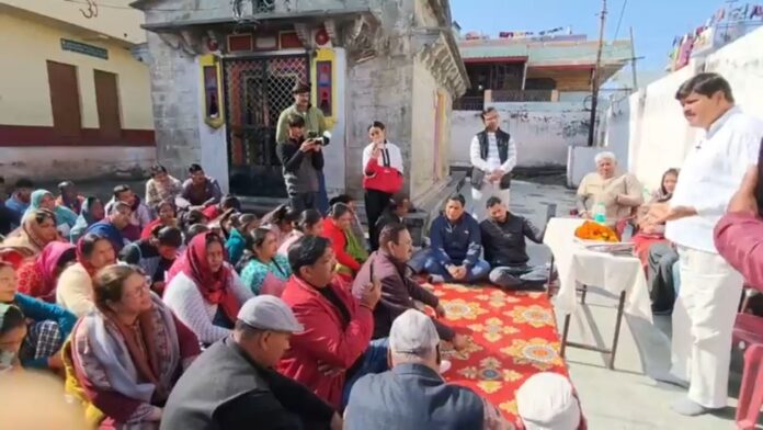 मौनव्रत में उतरी कांग्रेस, संत सम्मान और न्याय की मांग गूंजती आवाज़