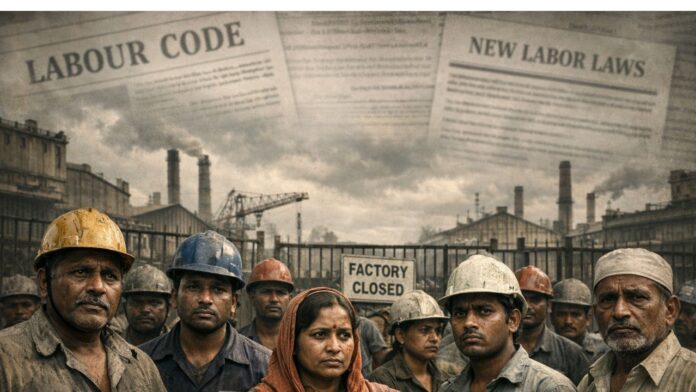 कानून बदले सवाल वही मजदूर का भविष्य किसके हाथ