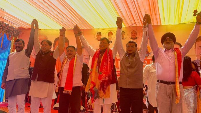 ऐतिहासिक रंगोत्सव में मुख्यमंत्री धामी संग झूमा काशीपुर का जनसैलाब।