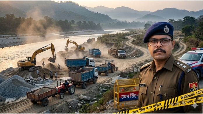 खनन माफिया पर एसएसपी अजय गणपति का कड़ा प्रहार और बड़ा एक्शन