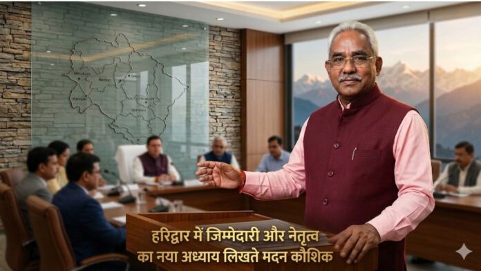 मदन कौशिक हरिद्वार में नेतृत्व और जिम्मेदारी की मिसाल