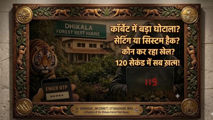 जिम कॉर्बेट ढिकाला बुकिंग के 120 सेकंड वाले खेल का पर्दाफाश