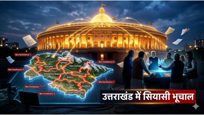 मोदी के बिल से बदलेगा उत्तराखंड का नया राजनीतिक भूगोल।