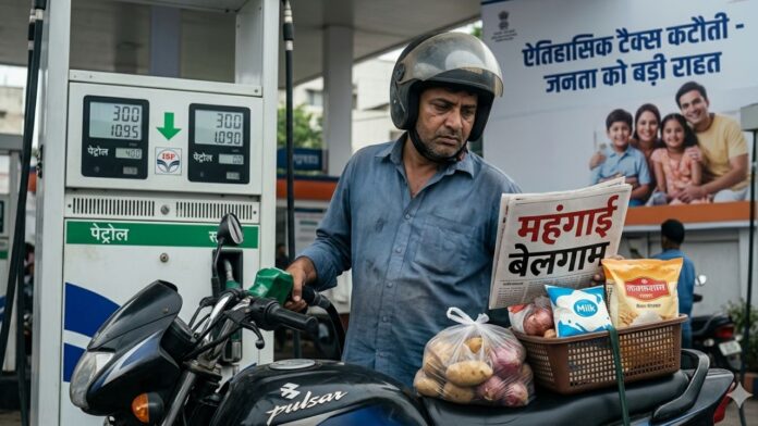 टैक्स कटौती के बाद भी महंगाई की मार से बेहाल जनता