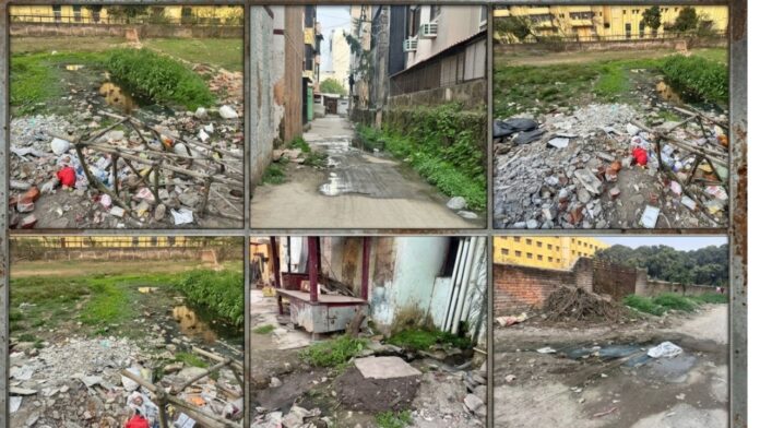 गंदगी के बीच बेबस जनता और सिस्टम की बेशर्मी का जीवंत प्रमाण
