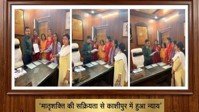 महिला शक्ति ने उपजिलाधिकारी को सौंपा ज्ञापन तुरंत हुई सख्त कार्रवाई