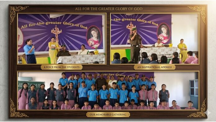 नन्हे कैडेट्स के कंधों पर देश सेवा और अनुशासन का संकल्प।