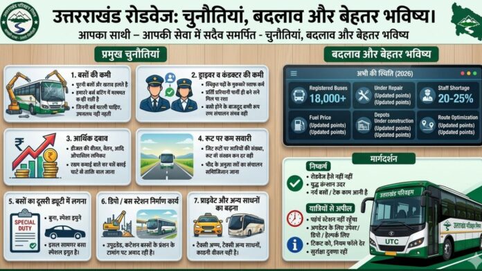 खस्ताहाल पहिए और खाली स्टैंड—क्या यही है उत्तराखंड रोडवेज का भविष्य?