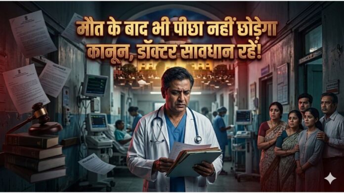 न्याय की इस जंग में अब डॉक्टर का परिवार भी असुरक्षित।