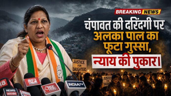 बेटी के सम्मान में, अलका पाल उतरीं अब न्याय के मैदान में।