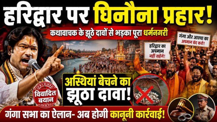 पवित्र गंगा मैया की मर्यादा और सनातन धर्म पर सीधा प्रहार