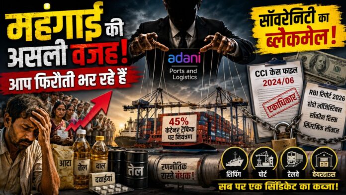 कॉरपोरेट कंट्रोल, महंगाई और राष्ट्रीय संप्रभुता पर मंडराता गहरा संकट⚡