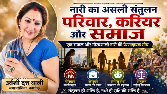 परिवार संग करियर संतुलन ही सशक्त नारी की असली पहचान