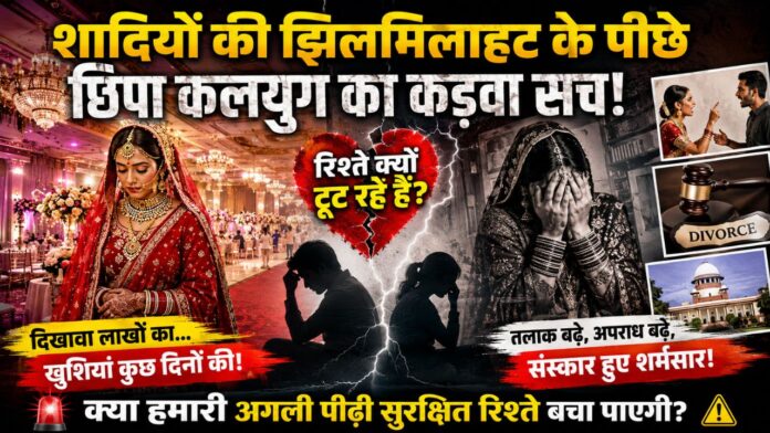 शहनाइयों के बाद क्यों बिखर रहे रिश्तों के मजबूत सपने आज