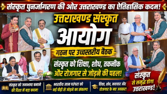 संस्कृत आयोग गठन पर राष्ट्रीय विद्वानों ने साझा किया दूरदर्शी विजन।