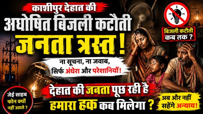 अंधेरे में तड़पती ग्रामीण जनता और ऊर्जा निगम का घोर सन्नाटा
