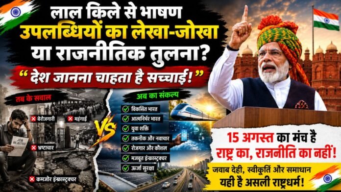 देश अब भाषण नहीं, सच और जवाबदेही का हिसाब मांगेगा