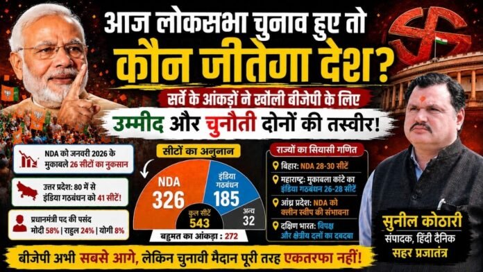 मोदी मैजिक कायम या बदल रहा देश का सियासी मूड