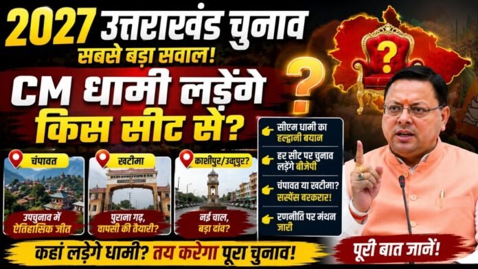धामी की सीट पर सस्पेंस ने बढ़ाई 2027 की सियासी गर्मी
